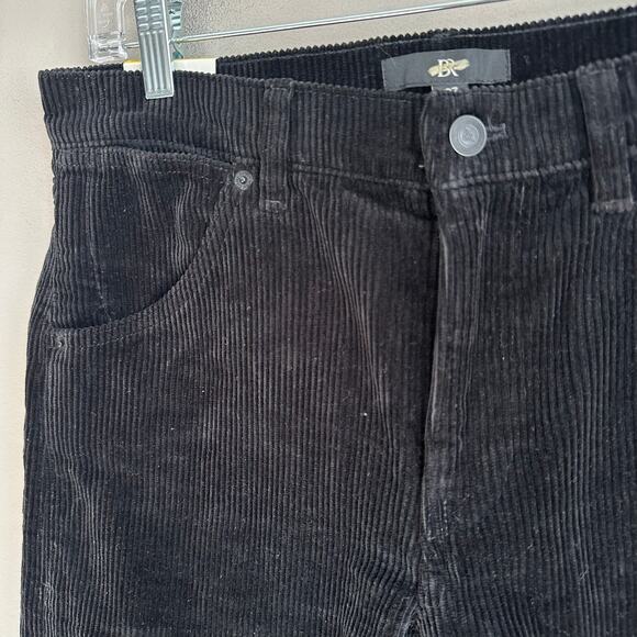 Banana Republic The Slouchy Straight Corduroy Pant Black 27 - Picture 4 of 11